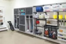 Cleaned garage space