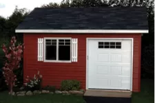 Shed door